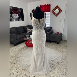Size 12 Wedding Dress by Justin Alexander (Evelyn)